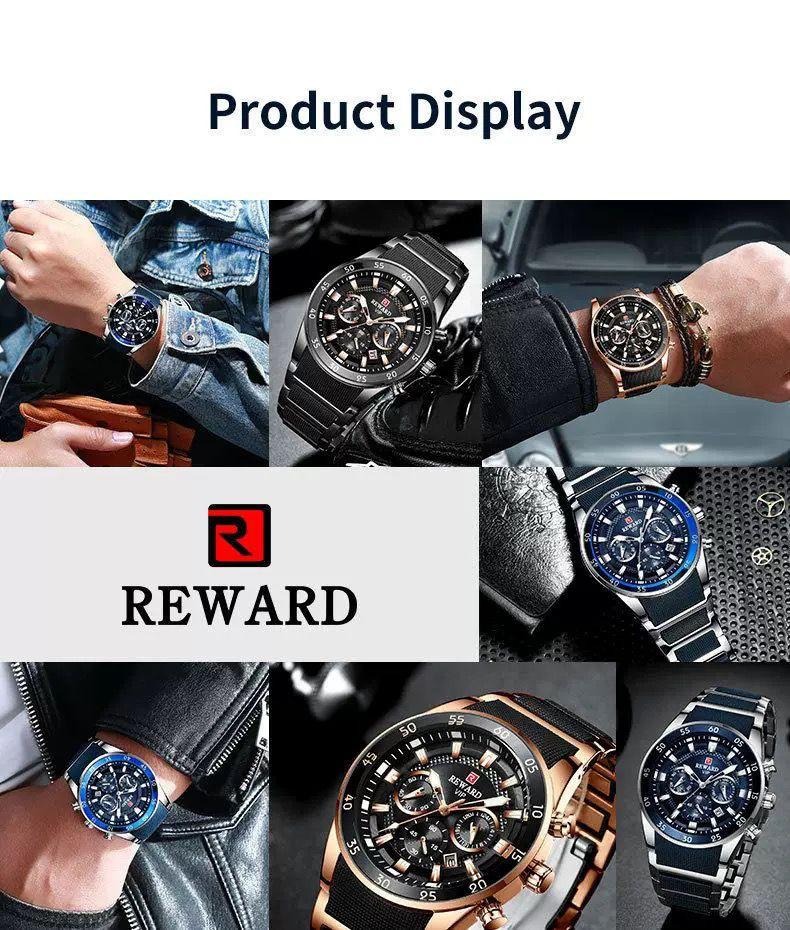 REWARD LUXURY MEN WRIST WATCH